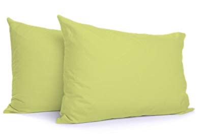 Coppia Federe Irge in Puro Cotone Tinta Unita – 50x80 cm