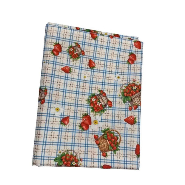 Tovaglia da Tavola x6 Galbissima Fragola Antimacchia e No Stiro