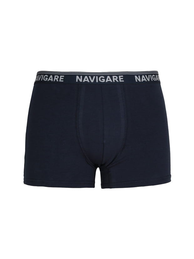Boxer Uomo Navigare in Cotone Bielastico – Vestibilità Regolare e Fascia Elastica Brandizzata