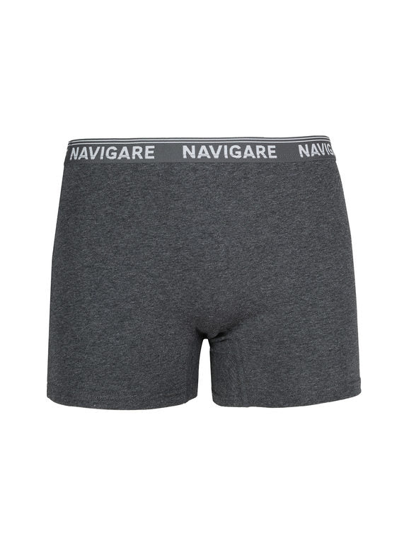 Boxer Uomo Navigare in Cotone Bielastico – Vestibilità Regolare e Fascia Elastica Brandizzata
