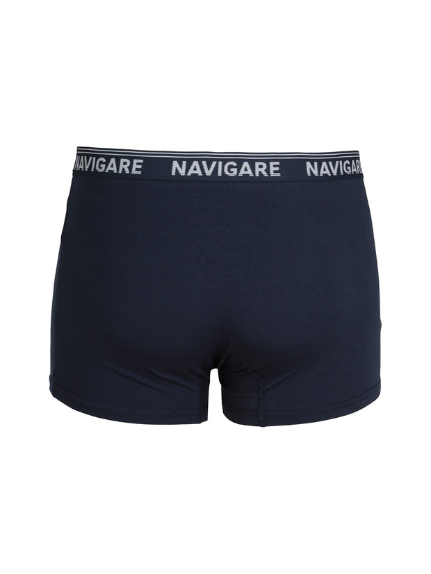 Boxer Uomo Navigare in Cotone Bielastico – Vestibilità Regolare e Fascia Elastica Brandizzata
