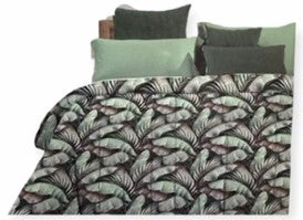 Trapunta Invernale Matrimoniale Chiaraluna Forest Double Face in Microfibra 260x270 cm