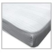 Coprimaterasso Matrimoniale Papalina con Angoli Elasticizzati – Cotone e Poliestere Rigato Fasciato 180x200+25 cm