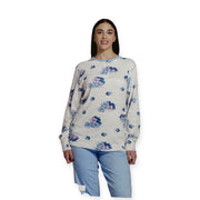 Pigiama Donna Vanuè Flowers – 100% Caldo Cotone con Motivi Floreali