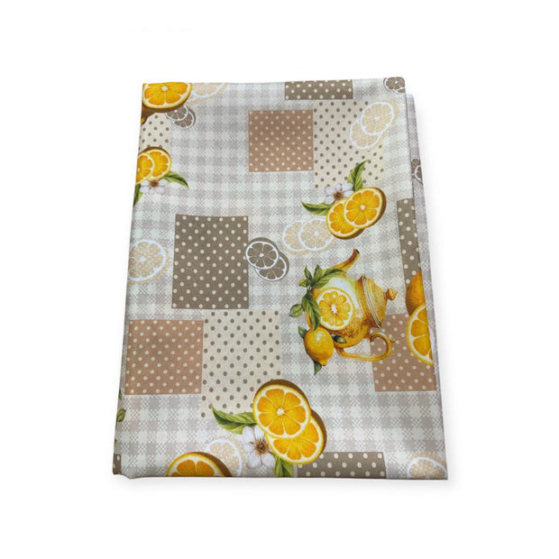 Tovaglia da Tavola x6 Galbissima Lemon Antimacchia e No Stiro