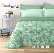 Trapunta Piumone Matrimoniale Zucchissime Creta – Microfibra Stampa Digitale 260x265 cm