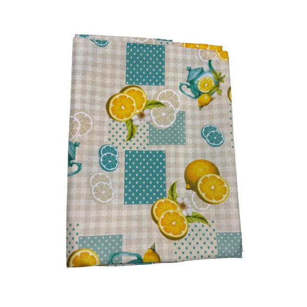 Tovaglia da Tavola x6 Galbissima Lemon Antimacchia e No Stiro