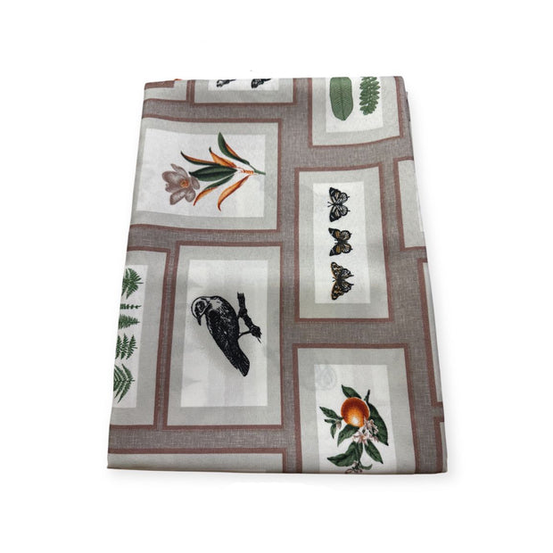 Tovaglia da Tavola x12 Rettangolare Natura Breccia Antimacchia No Stiro 140x220 cm